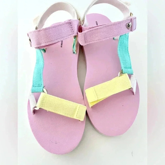 Stoney Clover Lane X Target Pastel Comfortable Adjustable Strap Sandals Size 7 - Picture 4 of 16